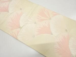 アンティーク　菊模様織り出し袋帯（材料）